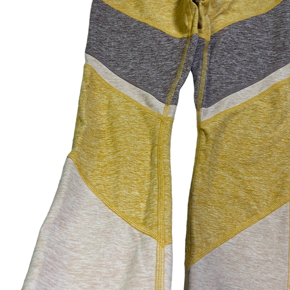 ALO Yoga High Waist Sheila AloSoft Legging Tight Yellow Heather XS - Picture 5 of 14